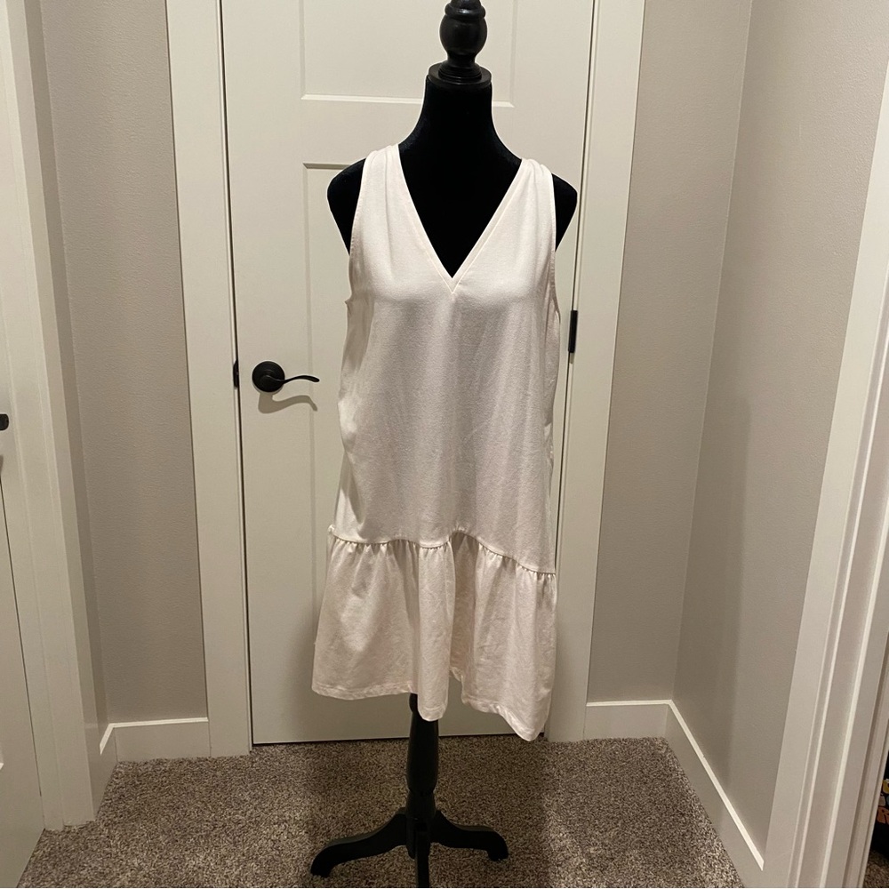 A New Day White Sleeveless Dress